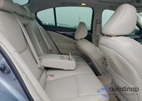 2014 Infiniti Q50 Hybrid Premium from USA, damaged, VIN JN1AV7AR6EM703195